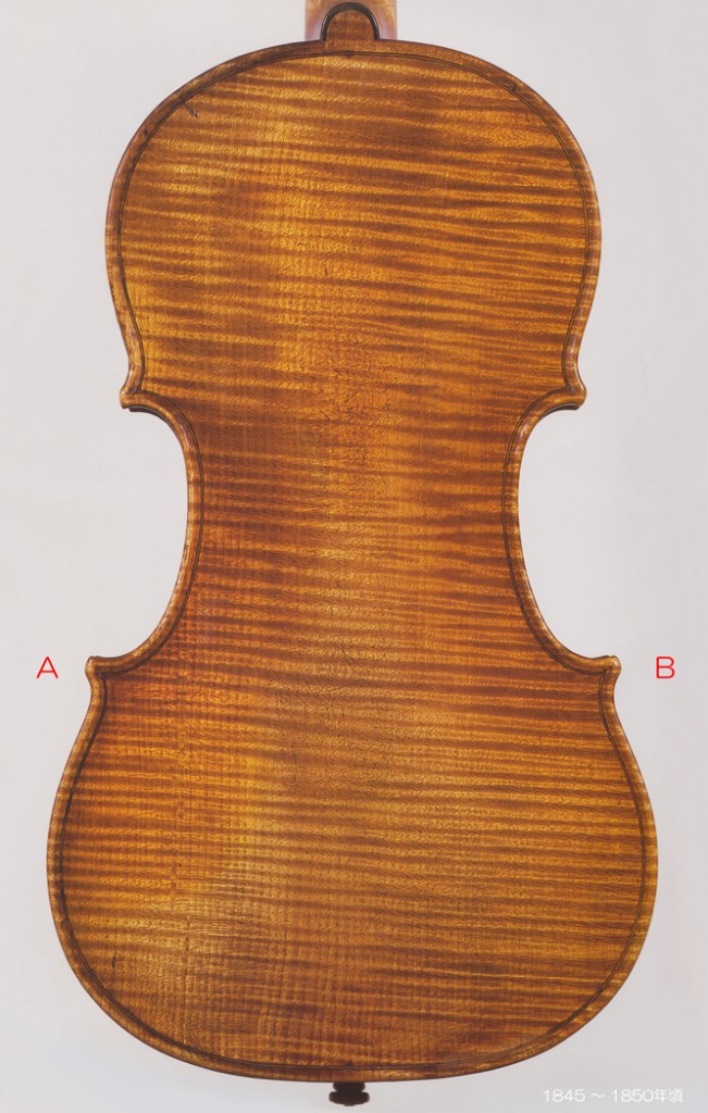 Giuseppe Antonio Rocca ( 1807-1865 ) Violin 1845-1850年頃　- C L