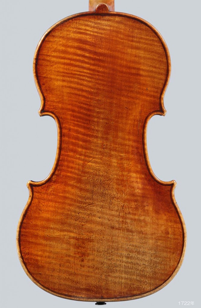 Antonio Stradivari violin 1722年 de Chaponay - A L