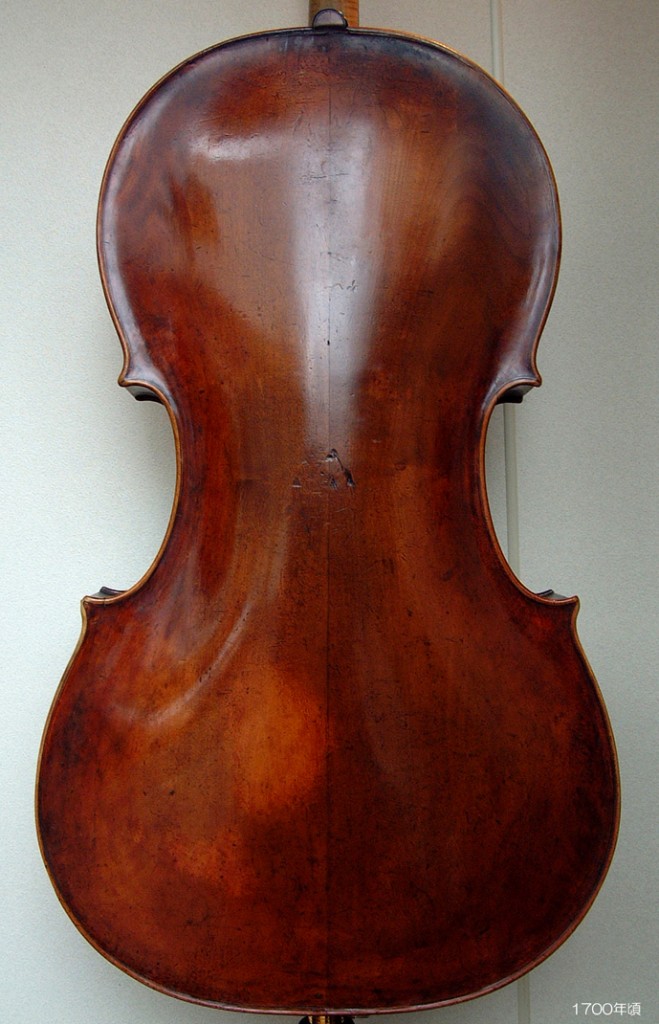 Old Italian Cello c1680 - 1700 ( F 734-348-230-432 B 735-349-225-430 stop 403 ff 100 ) - 1 L