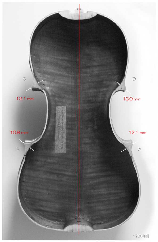 Violin Corner block - G MONO L