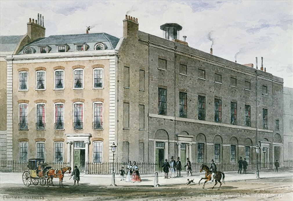 Hanover Square Rooms ( 1774-1900 ) - B L