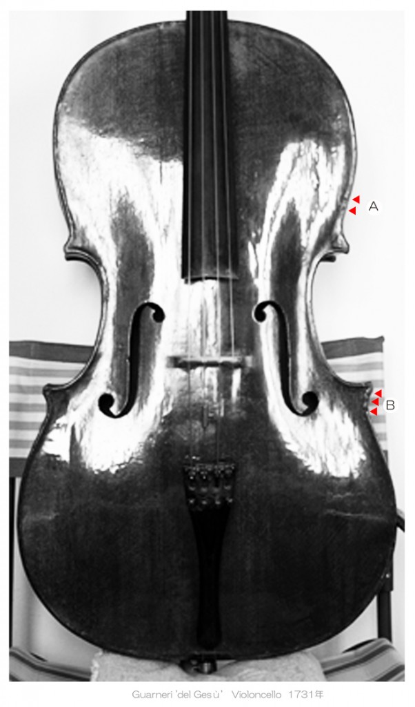 Guarneri 'del Gesù' cello 1731年 - C L